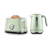 Breville the Smart Luxe Duo™ Toaster and Kettle - Frosted Sage
