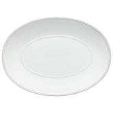 Costa Nova Friso White Oval Platter - 40cm