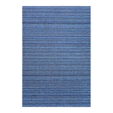 Chilewich Indoor Outdoor Shag Doormat - Skinny Stripe /Rectangle / Ocean / 36x60"
