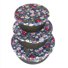 Colibri Colibri Bowl Cover set of 3 - Prairie Petals