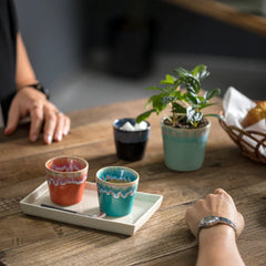 Costa Nova Grespresso Espresso Cup - Sunset Red
