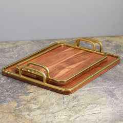Be Home Mariposa Tray set of 2