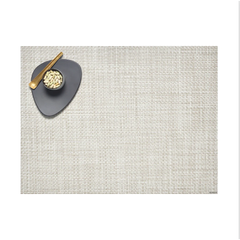 Chilewich Table Mats - Basketweave / Rectangle / Natural 14" x 19"