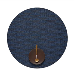 Chilewich Table Mats - Arrow / Round / Sapphire
