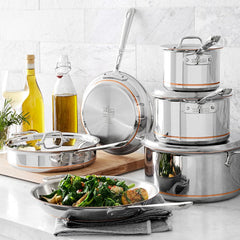 All-Clad Copper Core® Cookware - 10 Piece Set