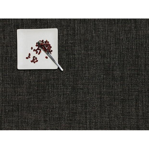 Chilewich Table Mats - Boucle / Rectangle / Noir 14.25" x 15.25"
