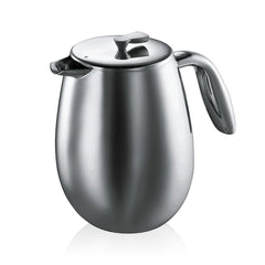 Bodum Columbia Coffee Maker Double Wall 12 Cup Stainless Steel - 1.5l / 51oz