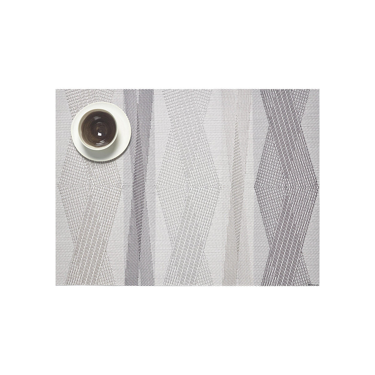 Chilewich Table Mats - Kimono / Rectangle / Vanilla 14" x 19"