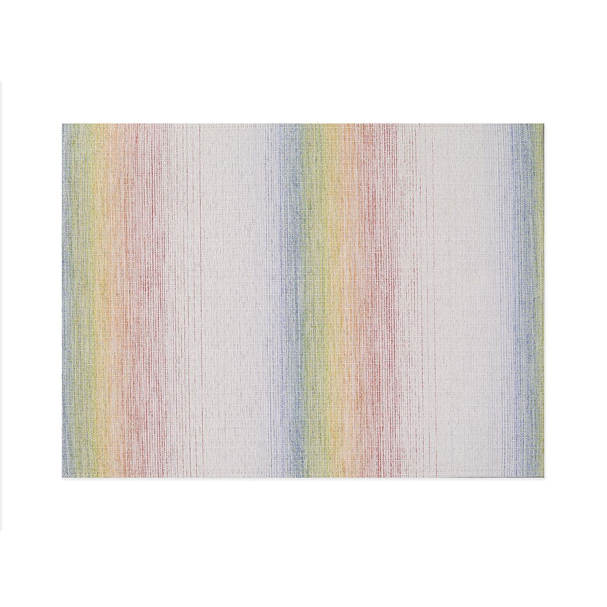 Chilewich LTX Ombre Floormat/ Rectangle / Rainbow / 23''x 35''