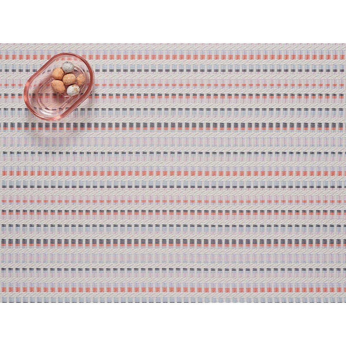 Chilewich Table Mats - Tambour / Rectangle / POP 14" x 19"