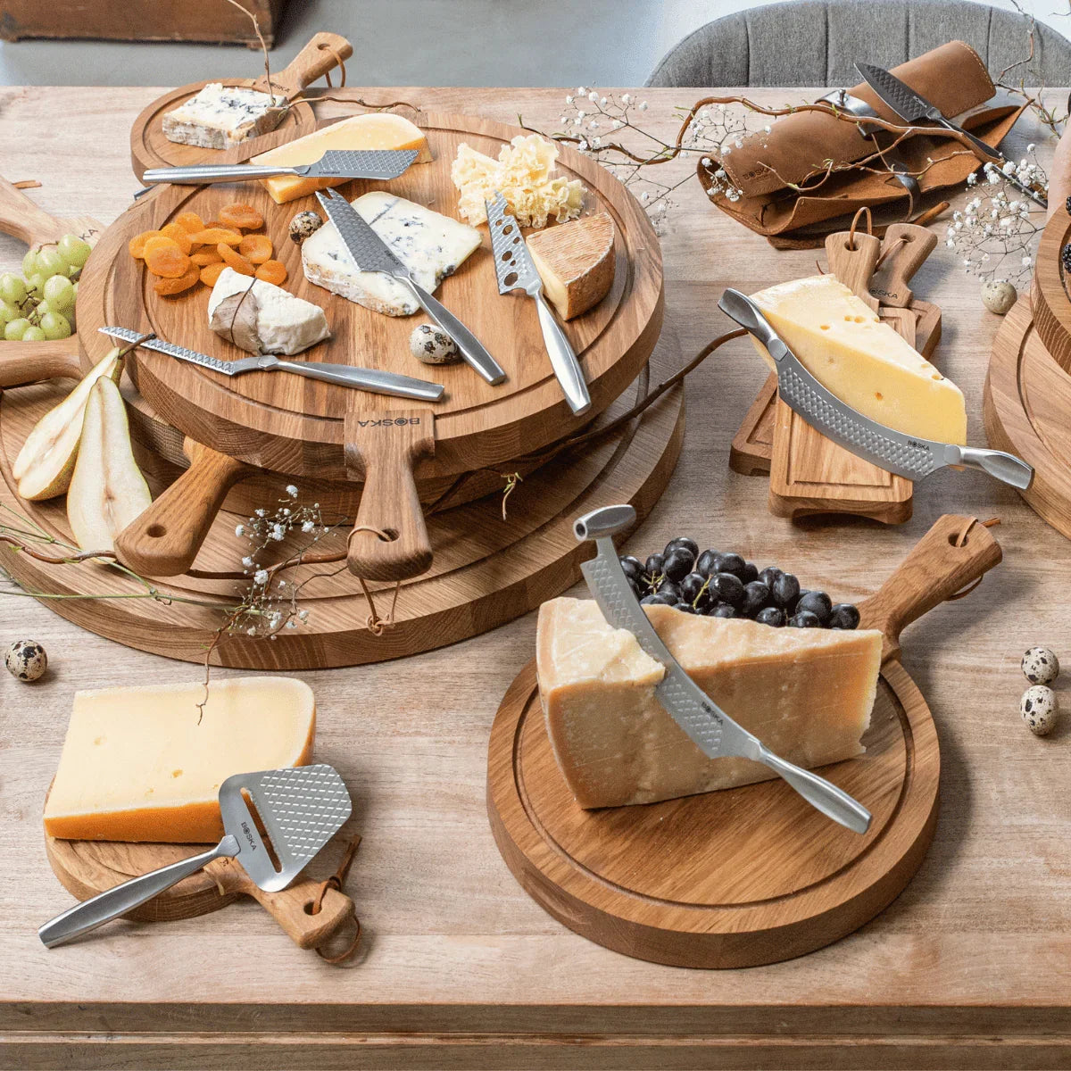 BOSKA Monaco+ Semi Soft Cheese Knife - Stainless Steel