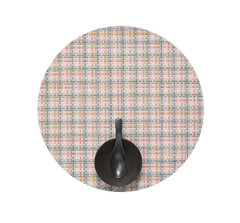 Chilewich Table Mats – Basketweave / Round / Begonia