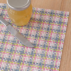 Chilewich Table Mats – Basketweave / Rectangle / Begonia - 14" x 19"
