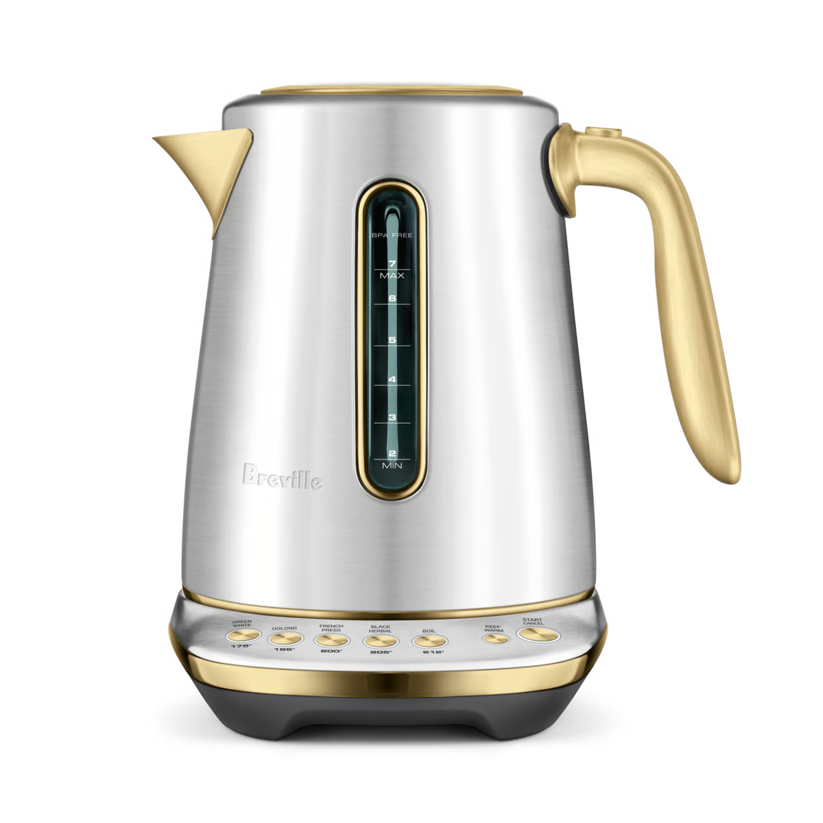 Breville the Smart Kettle™ Luxe - Brushed Stainless Steel Brass