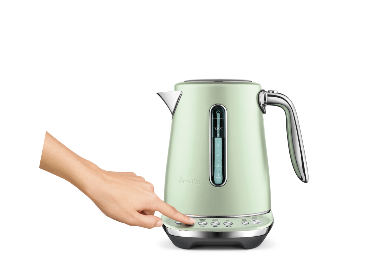 Breville the Smart Luxe Duo™ Toaster and Kettle - Frosted Sage