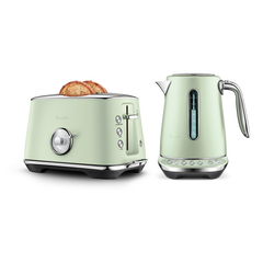 Breville the Smart Luxe Duo™ Toaster and Kettle - Frosted Sage