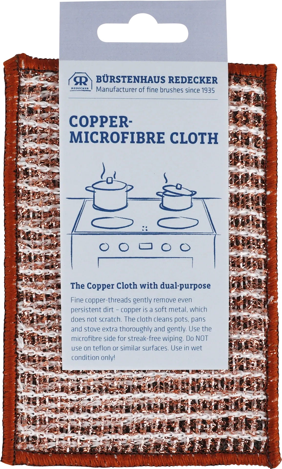 Burstenhaus Redecker Copper & Microfibre Cloth