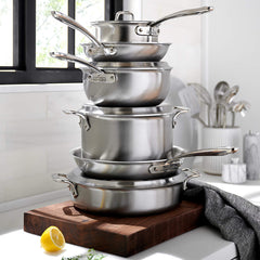 All-Clad D3 Curated & Brushed 10 piece Set