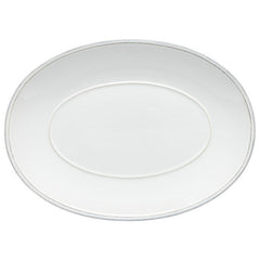 Costa Nova Friso White Oval Platter - 40cm