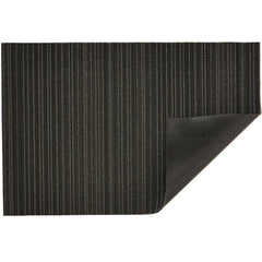 Chilewich Indoor Outdoor Shag Doormat - Skinny Stripe / Rectangle / Periwinkle / 24x36