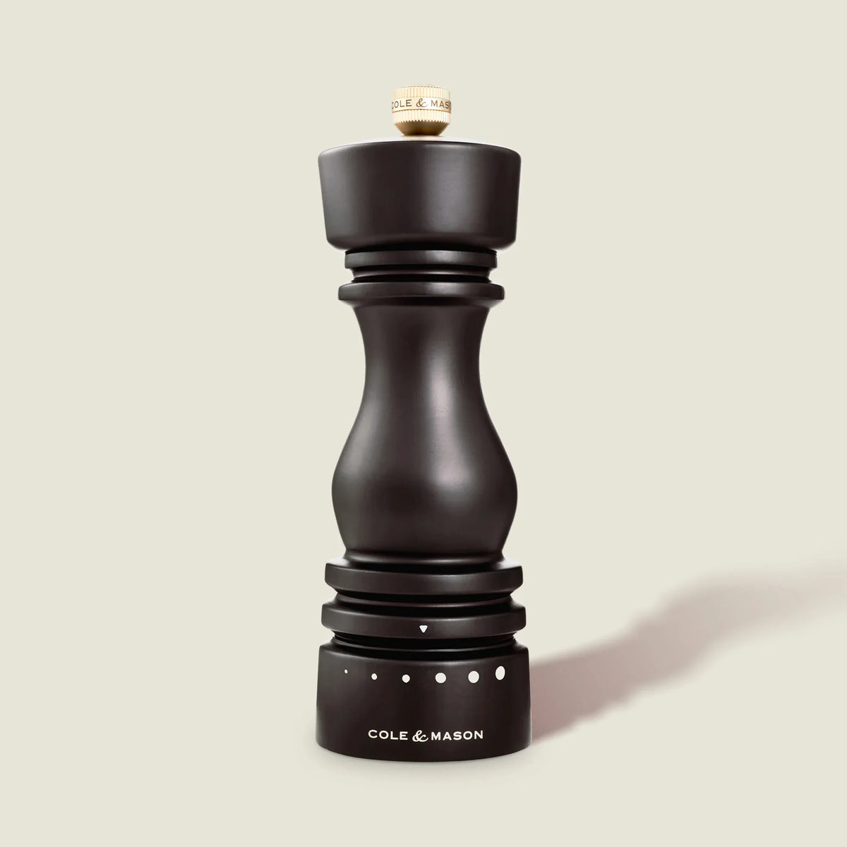Cole & Mason London Chocolate Wood Pepper Mill - 18 cm / 7"