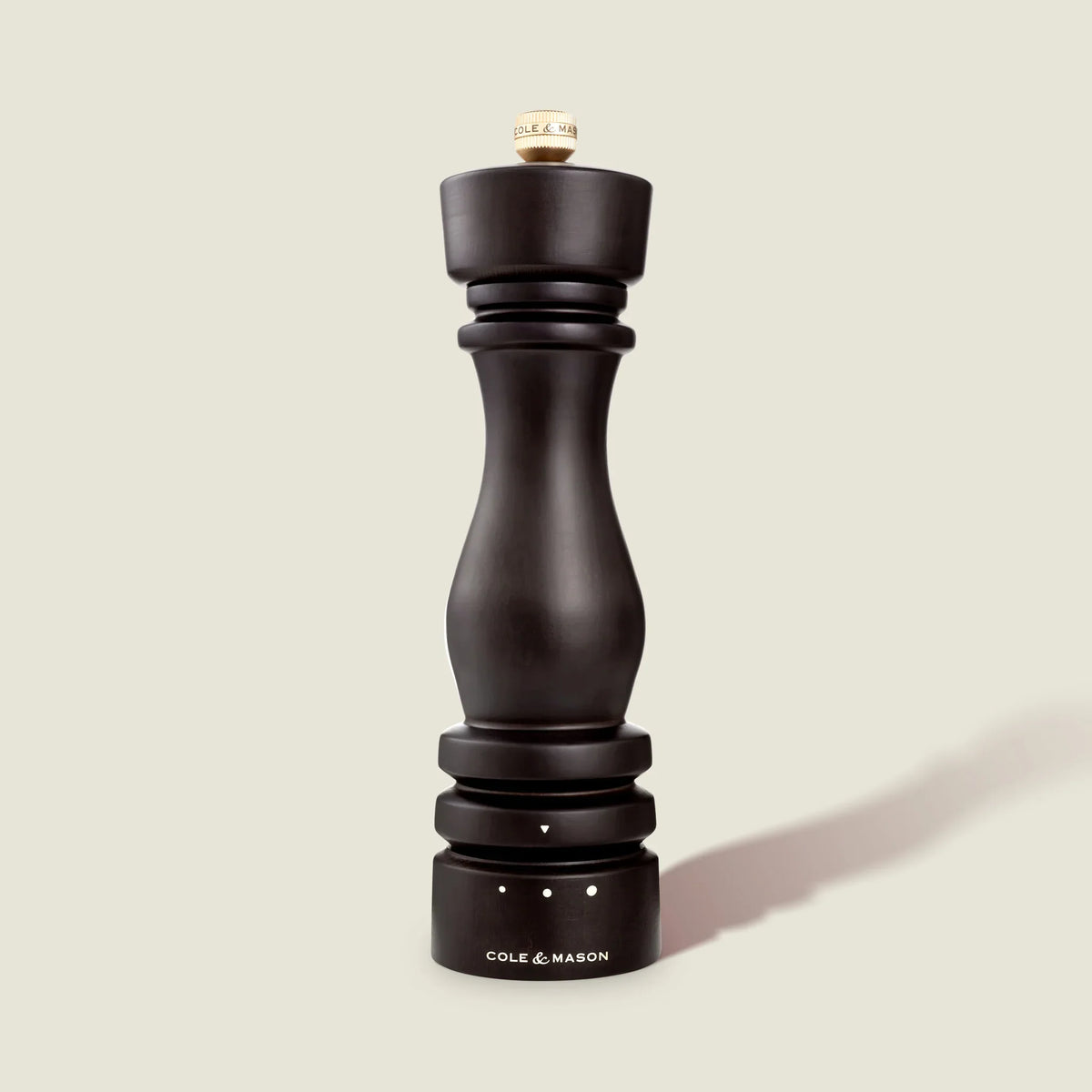 Cole & Mason London Chocolate Wood  Salt Mill - 22 cm / 8"