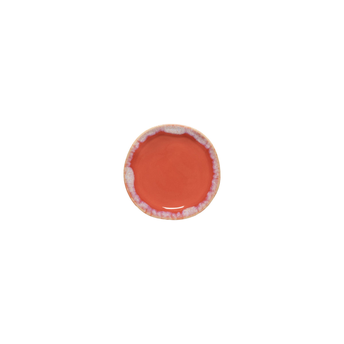 Costa Nova Grespresso Sunset Appetizer Plate - Red
