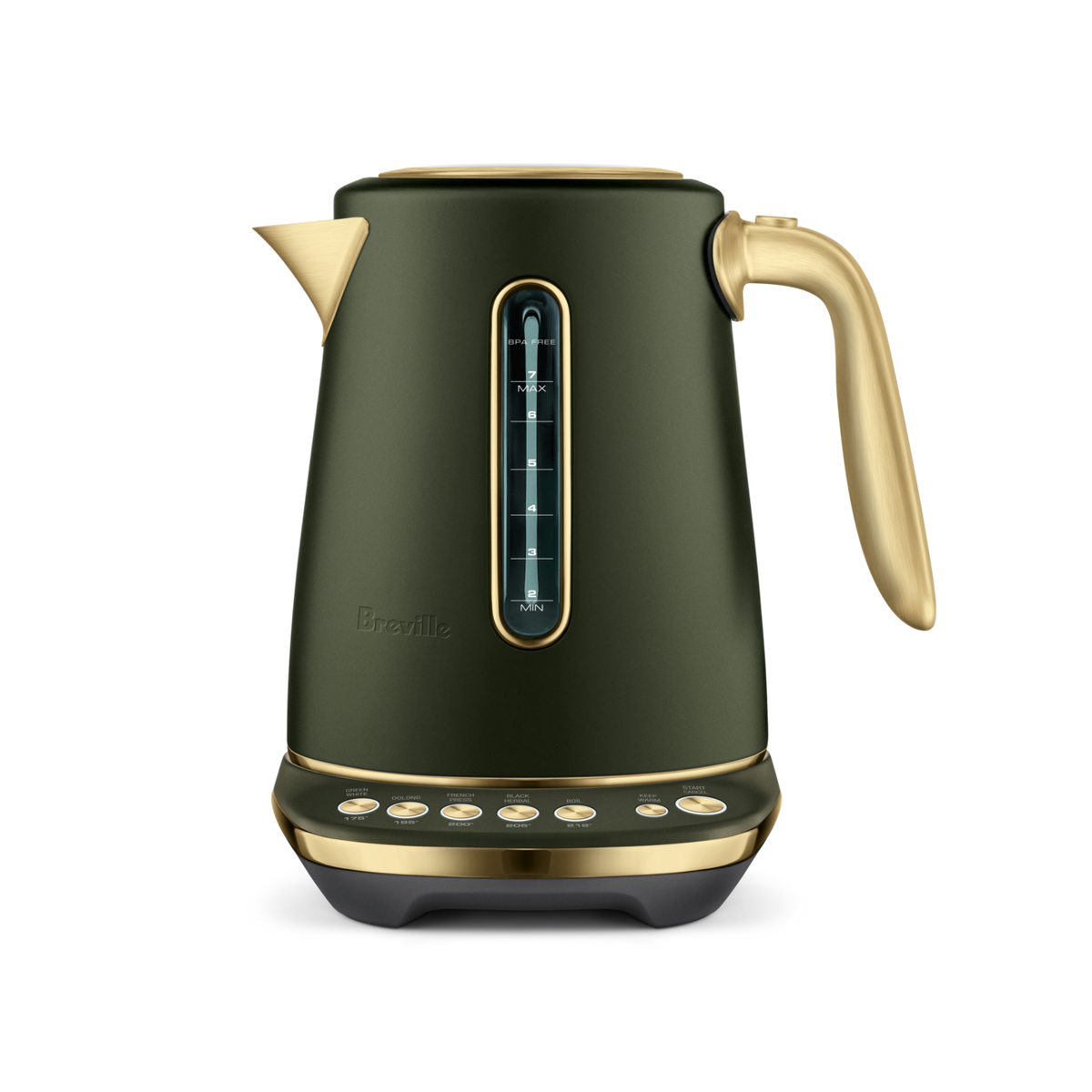 Breville the Smart Kettle™ Luxe - Olive Tapenade Brass
