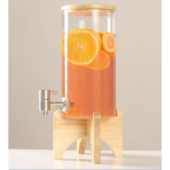 Brilliant Patio Glass Drink Dispenser 3L