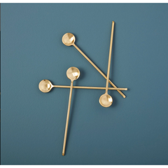 Be Home Gold Spoons - Long thin
