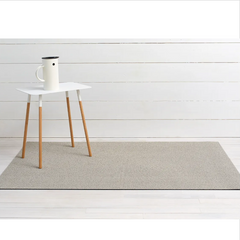 Chilewich Indoor Outdoor Shag Utility Mat - Solid / Rectangle / Silk / 24x36"