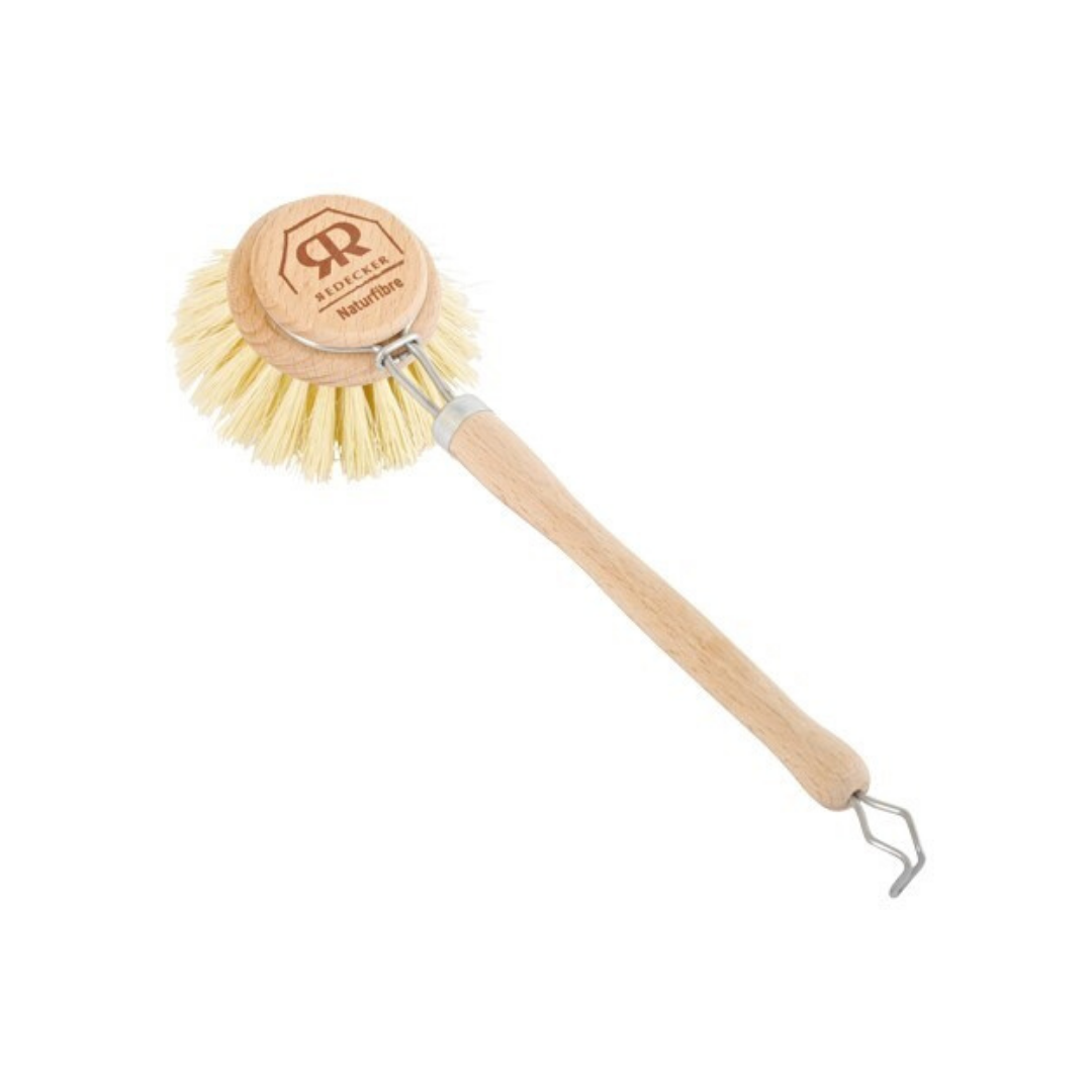 Burstenhaus Redecker Natural Dishwashing Brush - Firm White Bristles