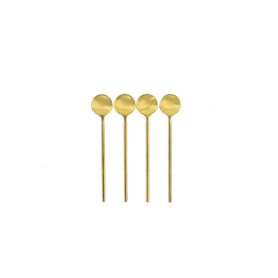 Be Home Gold Spoons - Long thin