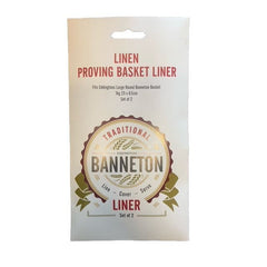 Banneton Linen Proofing Basket Liner Set/2 - Round