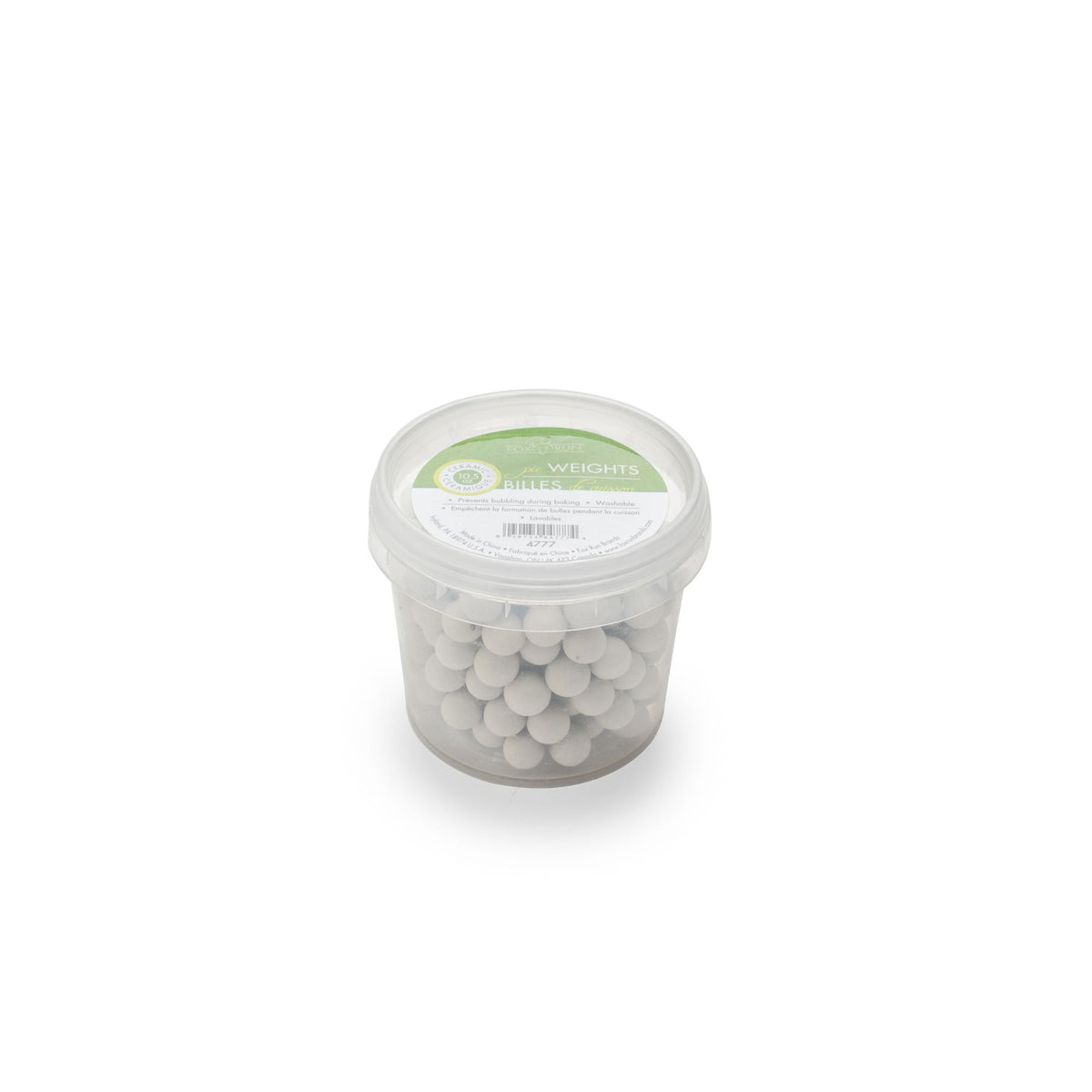 Ceramic Pie Weights with Storage Container